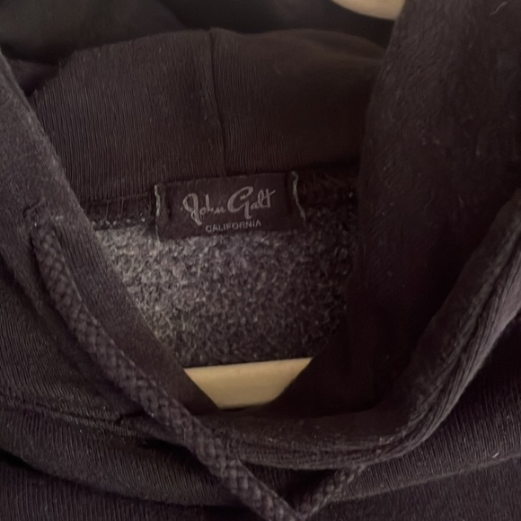 Brandy Melville Black Radio Silence Hoodie - Picture 4 of 5